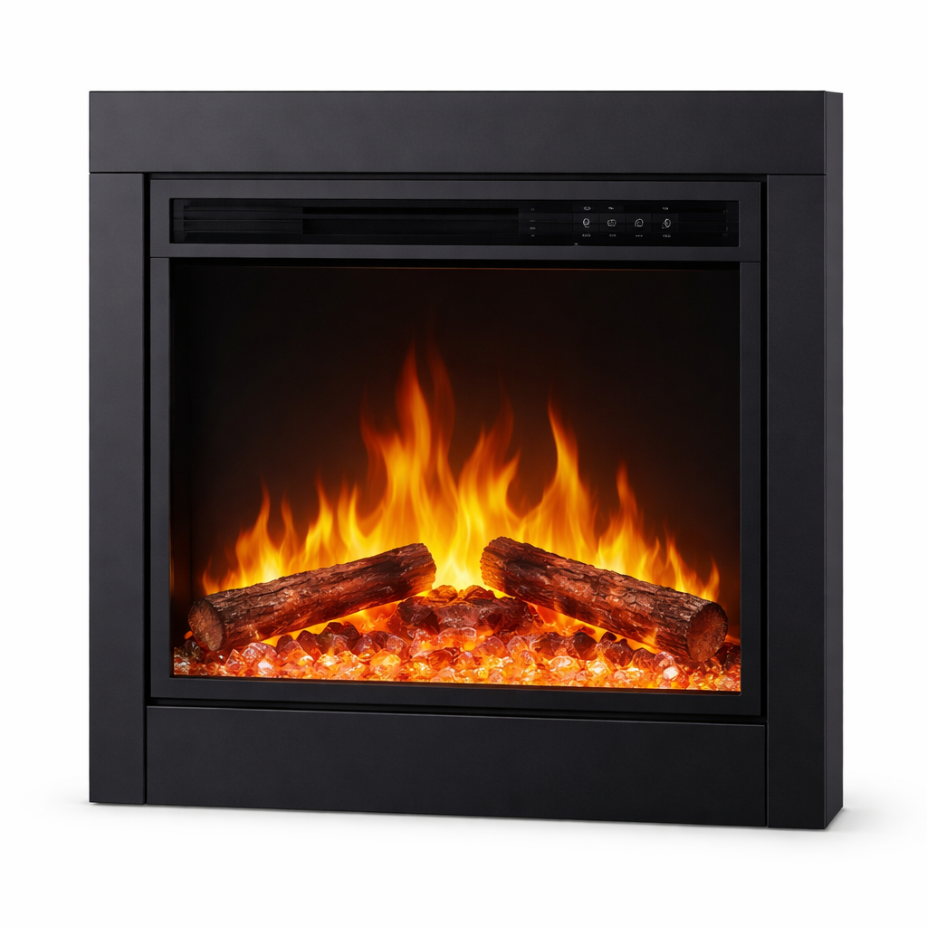 Fireside Realm Traditional Indoor / Outdoor Electric Fireplace