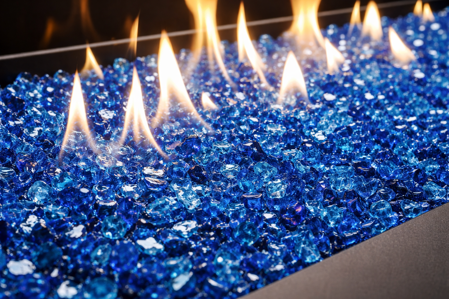 Fireside Realm Blue Reflective Fire Drops