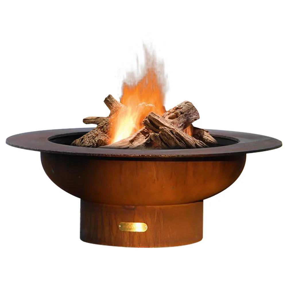 Fire Pit Art Saturn Wood Burning Fire Pit