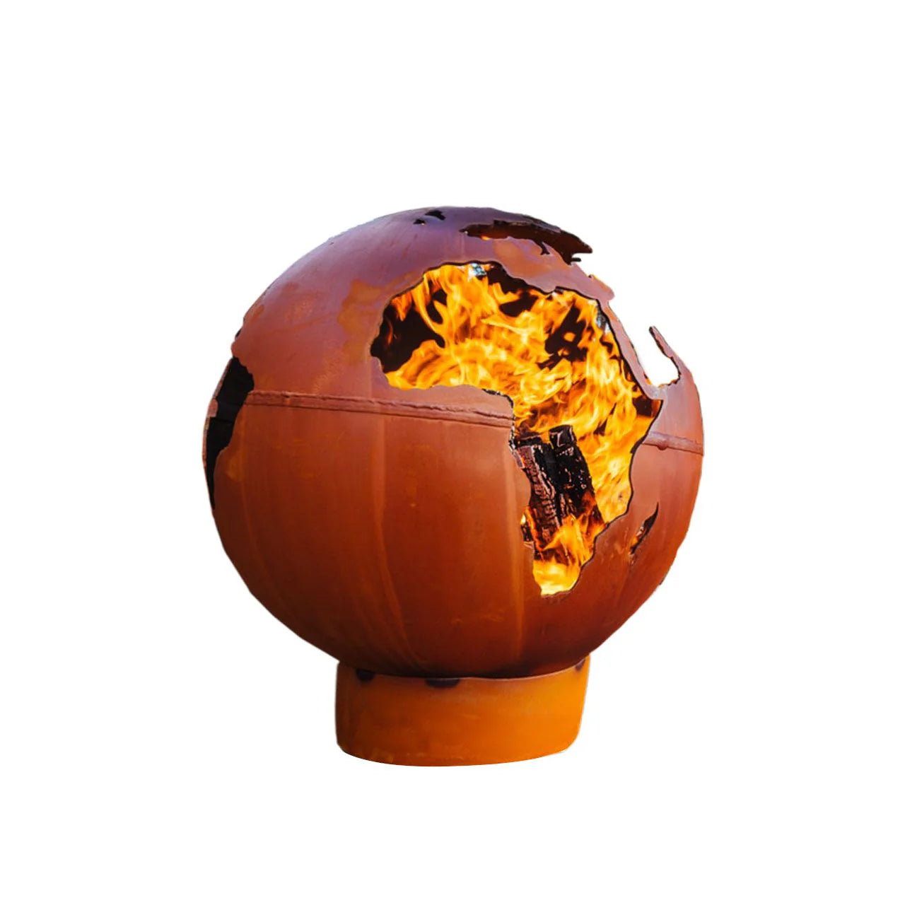 Fire Pit Art Third Rock Wood Burning Burning Fire Pit