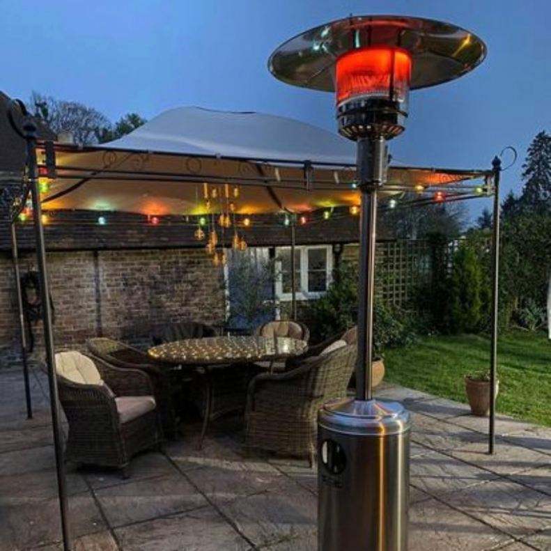 Fireside Realm Outdoor Natural Gas Patio Heater