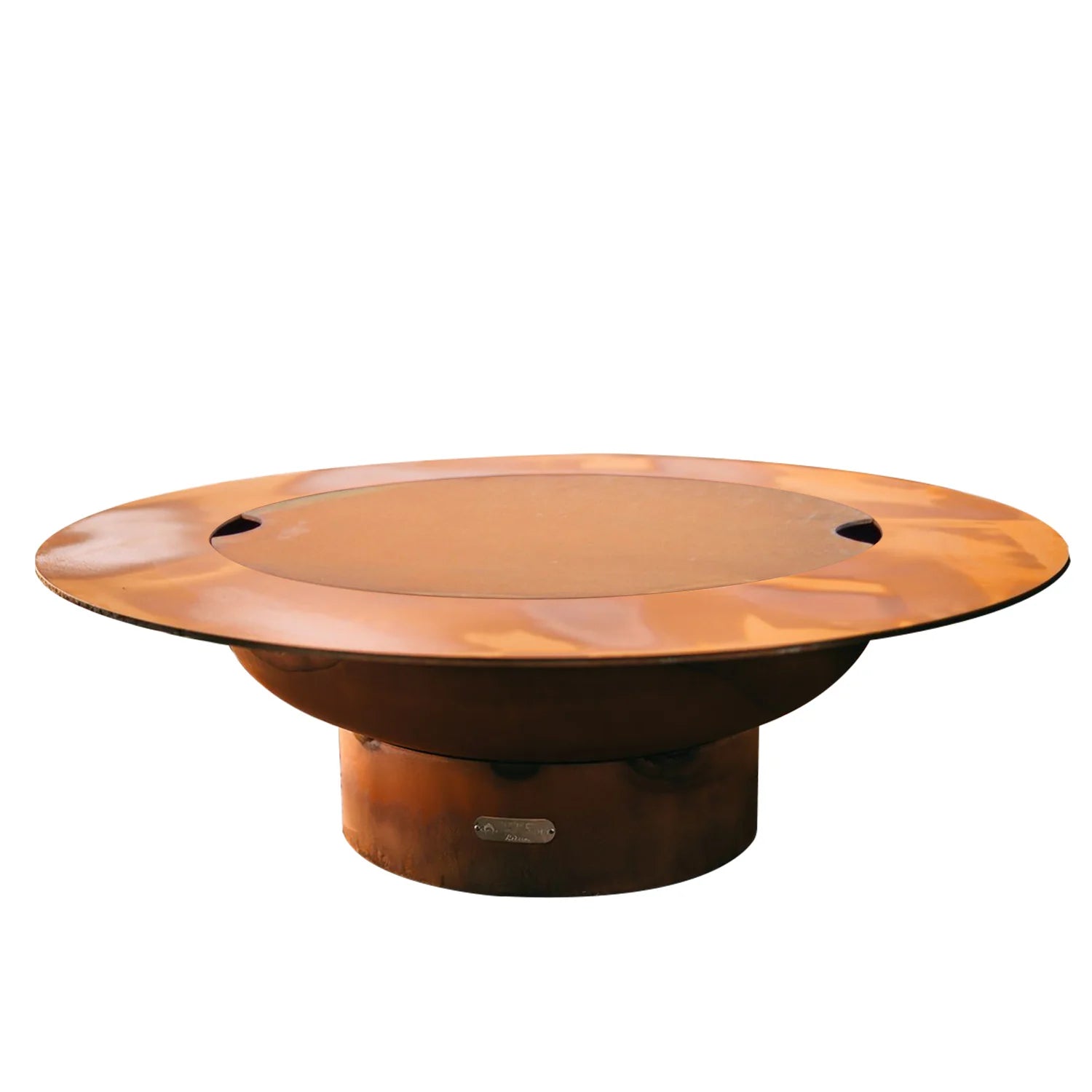 Fire Pit Art Magnum with Lid Wood Burning Fire Pit