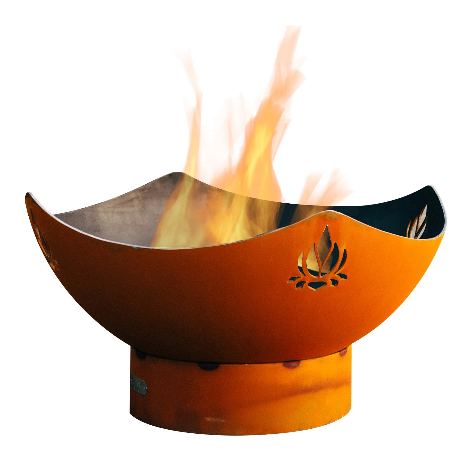 Fire Pit Art Namaste Gas Fire Pit