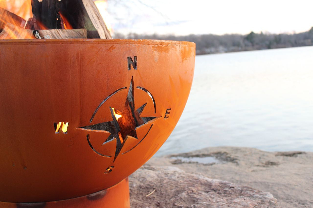 Fire Pit Art Navigator Wood Burning Fire Pit