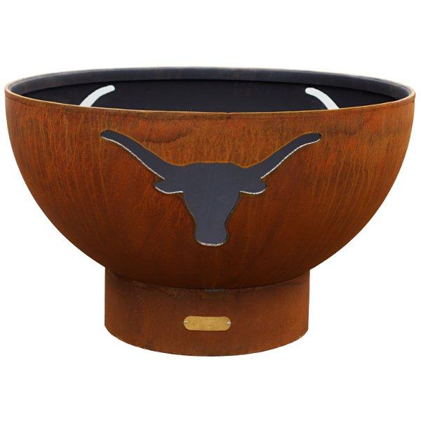 Fire Pit Art Long Horn Wood Burning Fire Pit