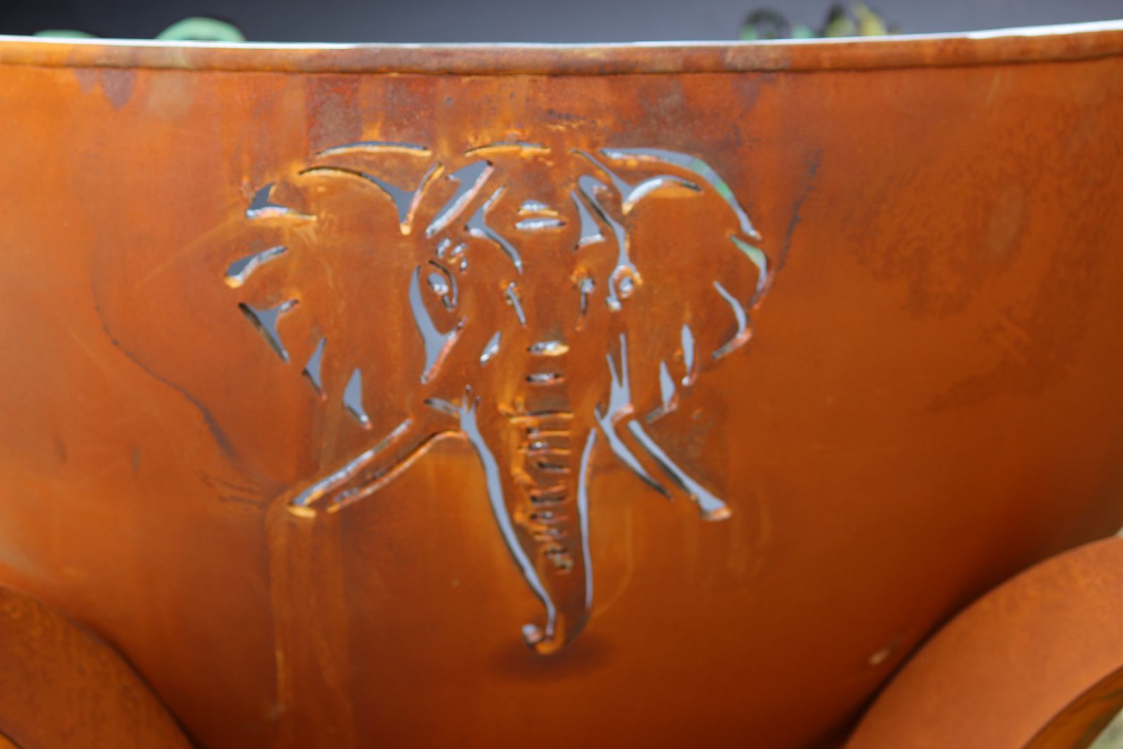 Fire Pit Art Africa's Big Five Gas Fire Pit