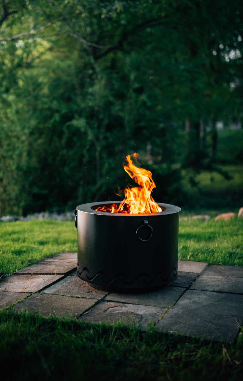 Fire Pit Art Smokeless Fire Mesa Wood Burning Fire Pit