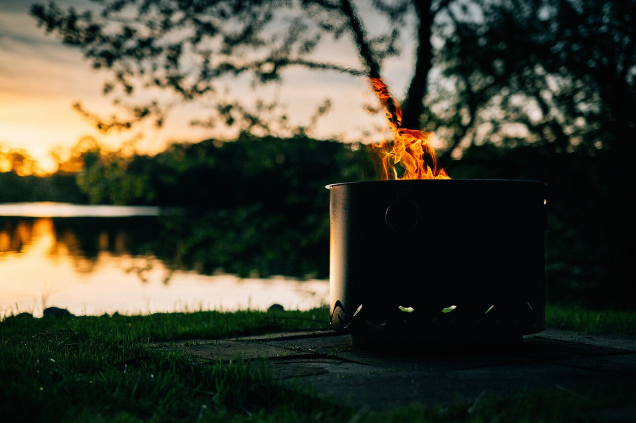 Fire Pit Art Smokeless Fire Mesa Wood Burning Fire Pit