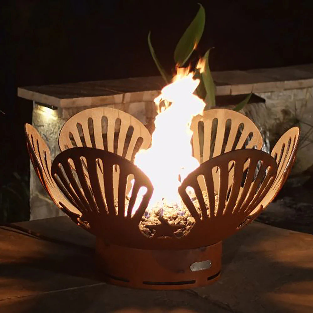 Fire Pit Art Barefoot Beach Gas Fire Pit