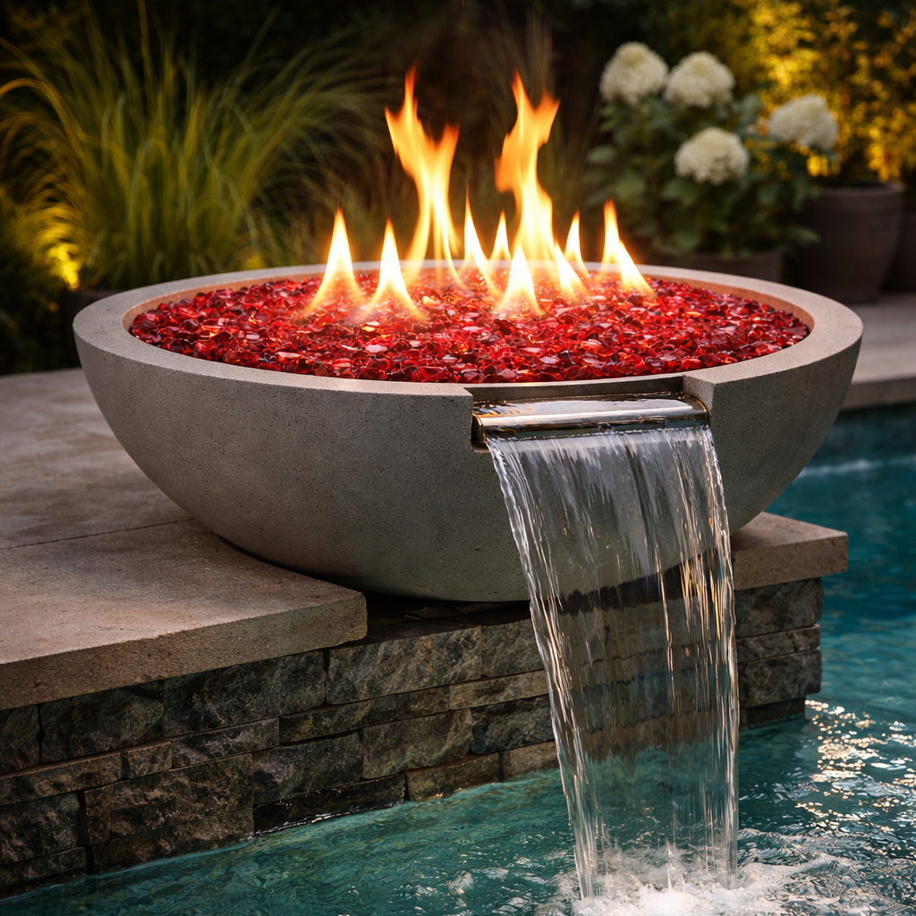 Fireside Realm Red Reflective Fire Drops