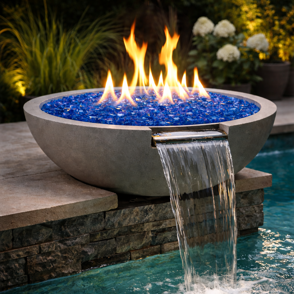 Fireside Realm Blue Reflective Fire Drops