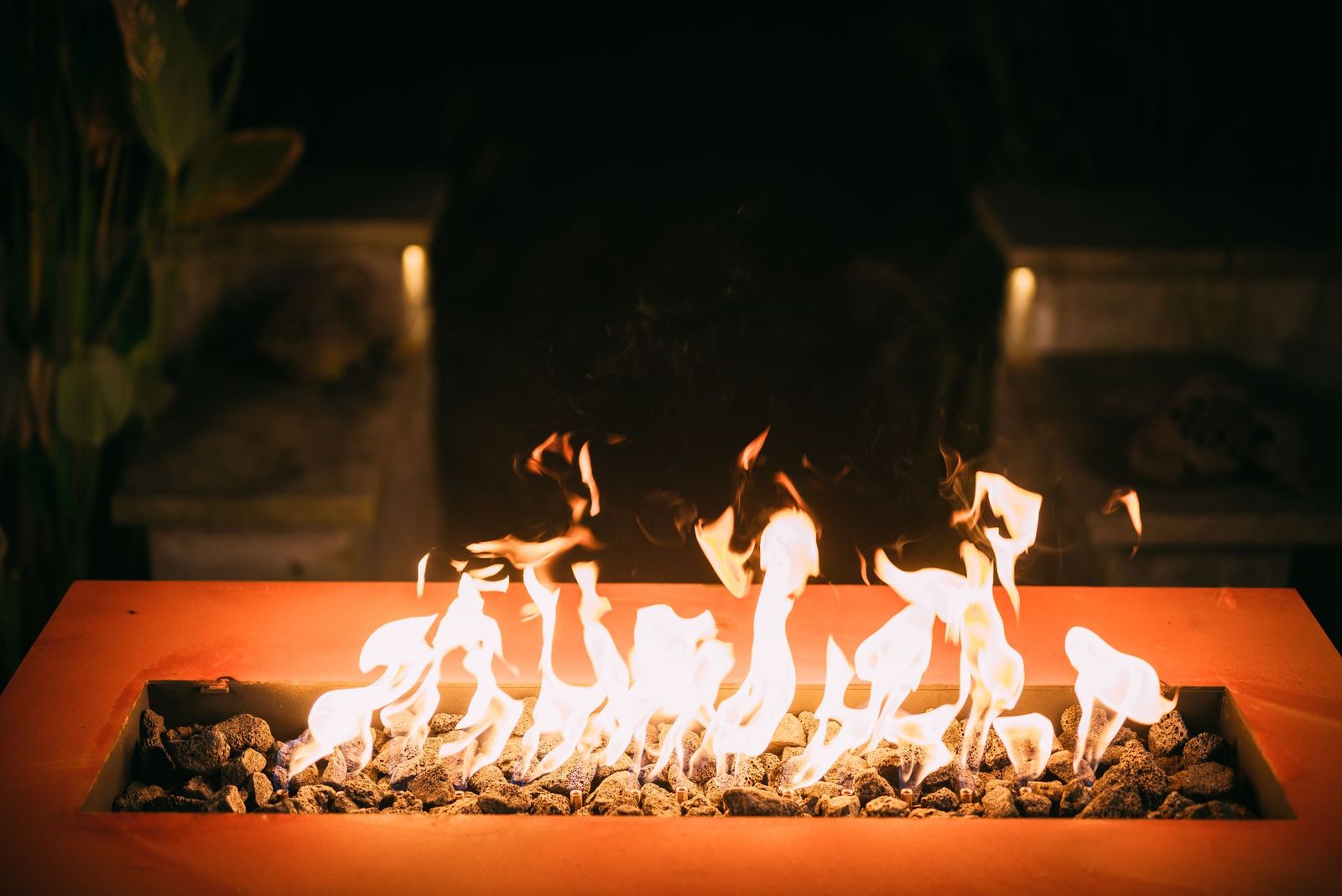 Fire Pit Art Linear 72" Gas Fire Pit