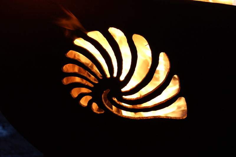 Fire Pit Art Beachcomber Gas Fire Pit