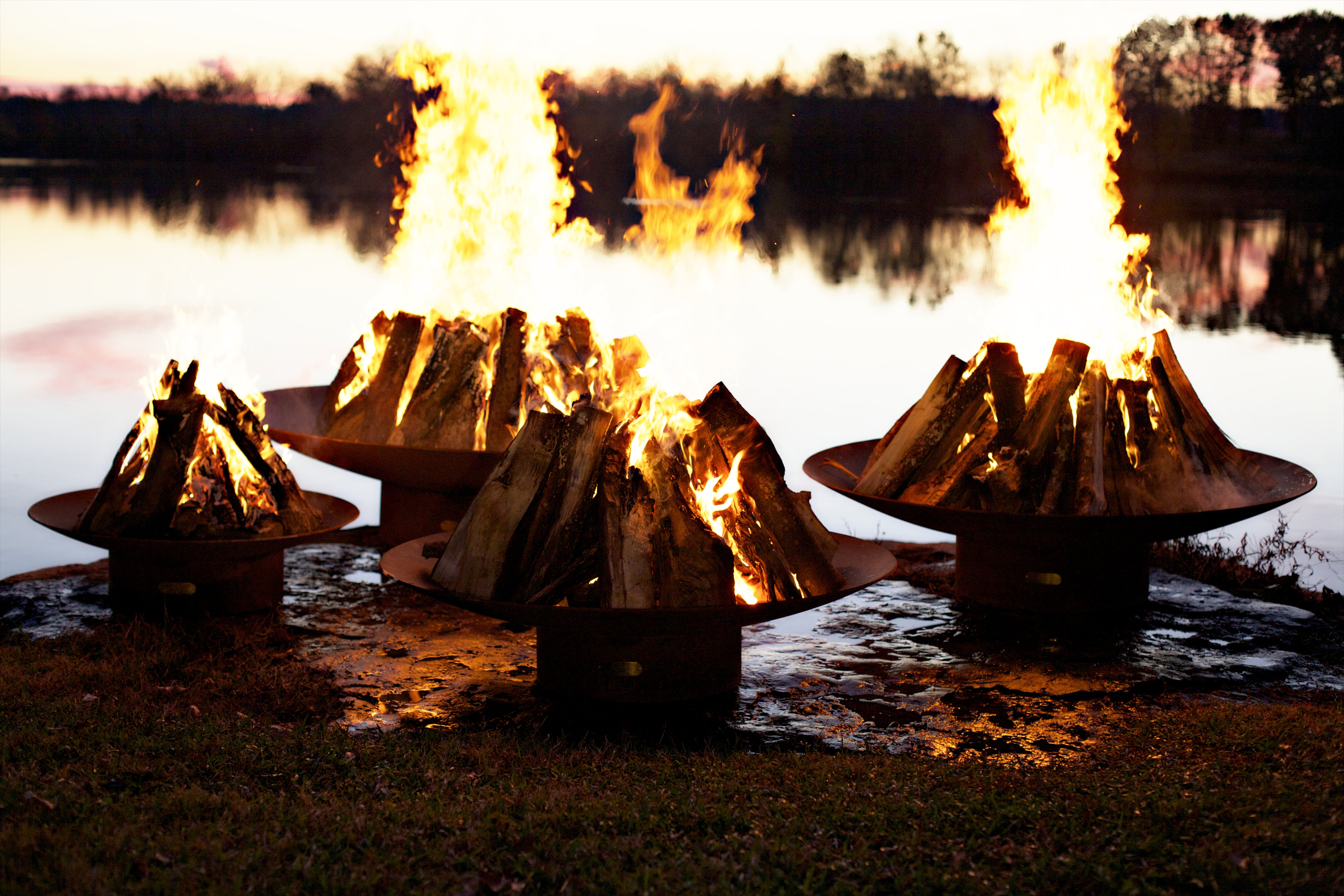 Fire Pit Art Asia Wood Burning Fire Pit