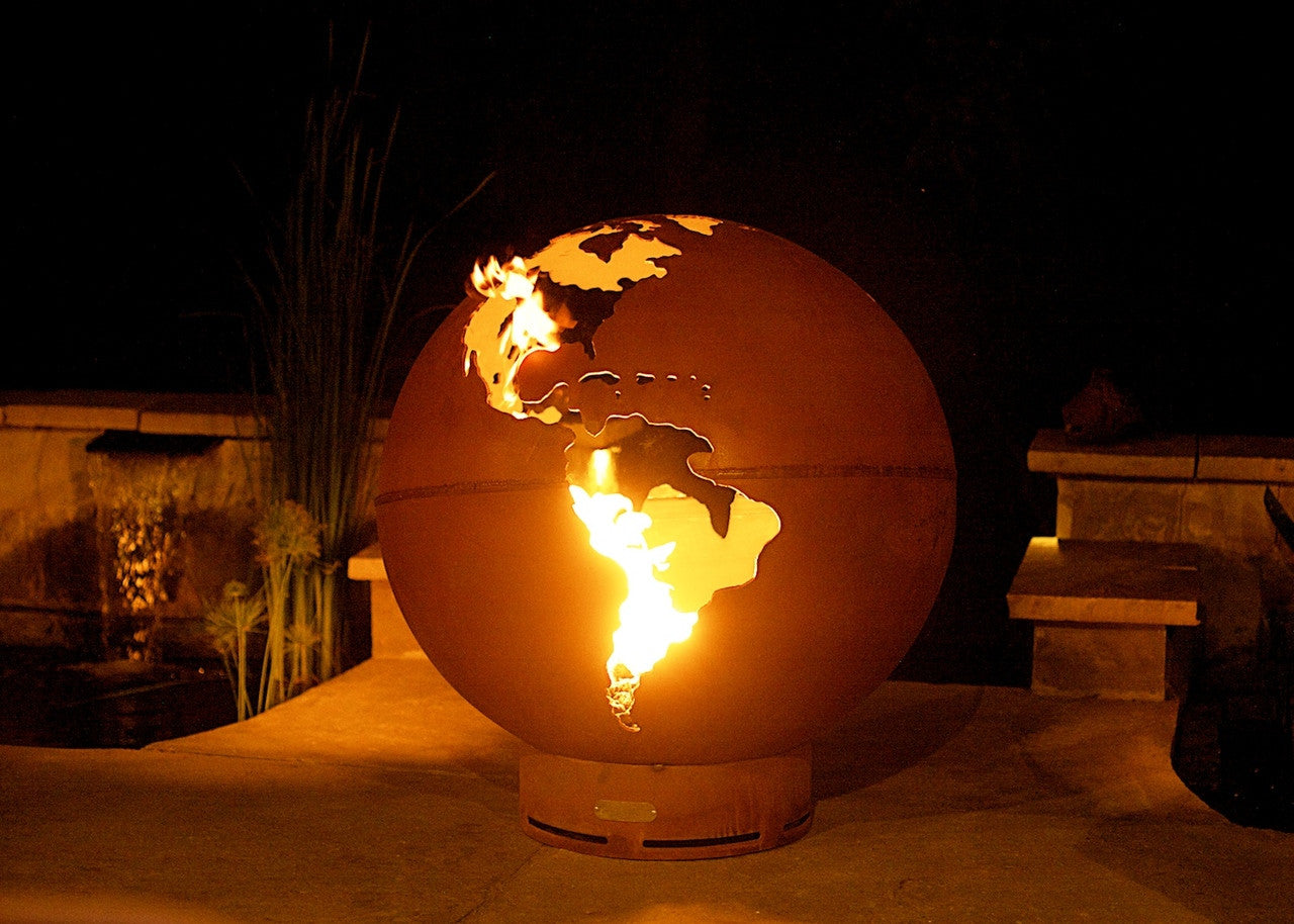 Fire Pit Art Third Rock Gas Fire Pit