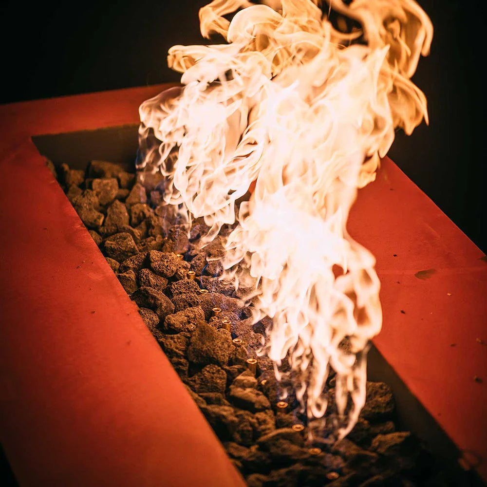 Fire Pit Art Linear 48" Gas Fire Pit