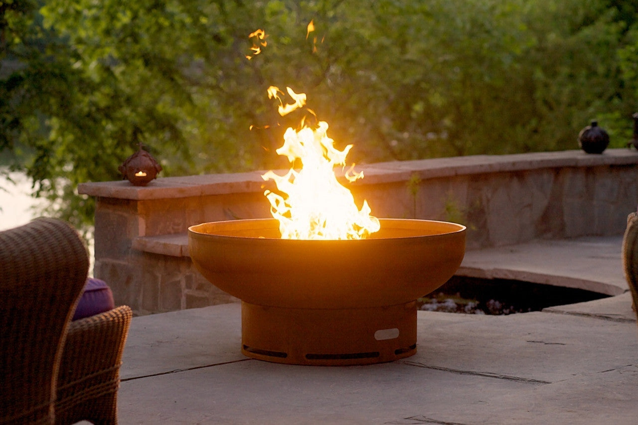 Fire Pit Art Low Boy 36" Gas Fire Pit