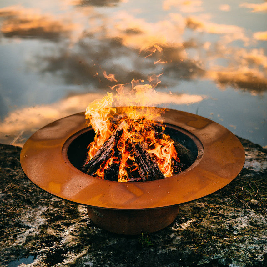 Fire Pit Art Magnum Wood Burning Fire Pit