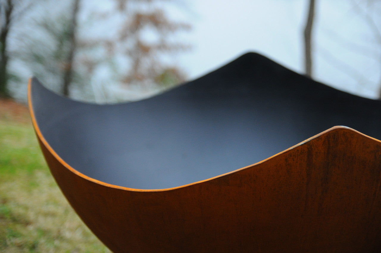 Fire Pit Art Manta Ray Gas Fire Pit
