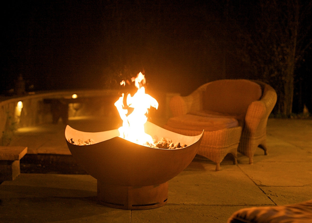 Fire Pit Art Manta Ray Gas Fire Pit