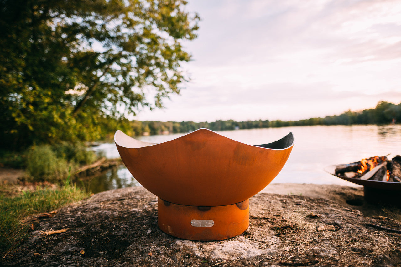 Fire Pit Art Manta Ray Gas Fire Pit