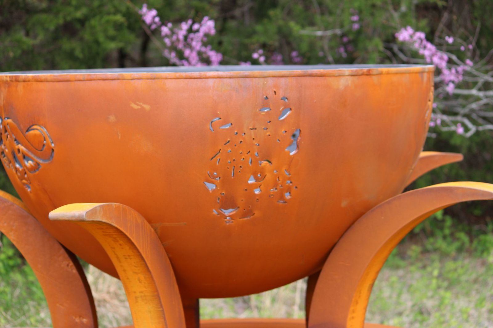 Fire Pit Art Africa's Big Five Gas Fire Pit