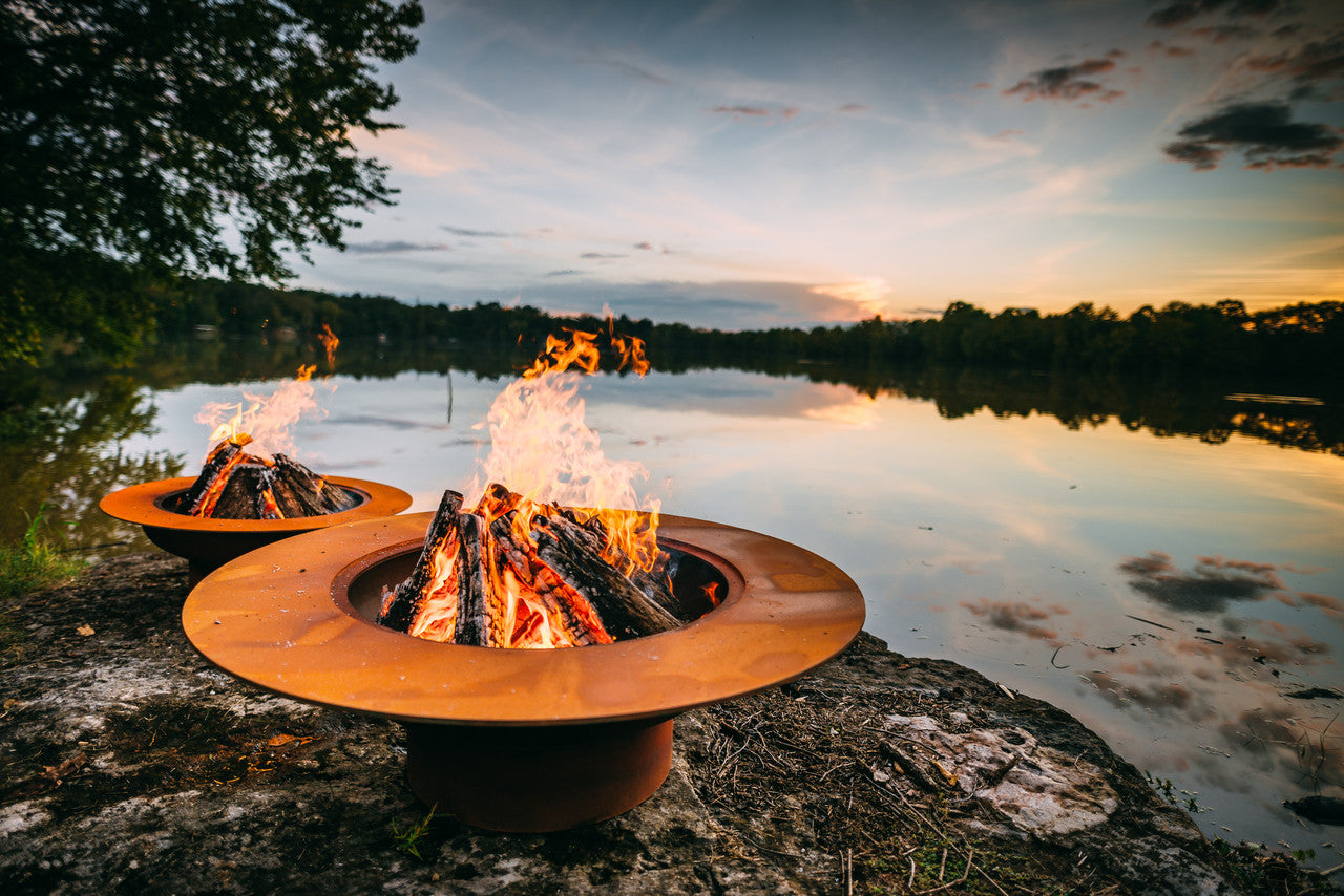 Fire Pit Art Magnum Wood Burning Fire Pit