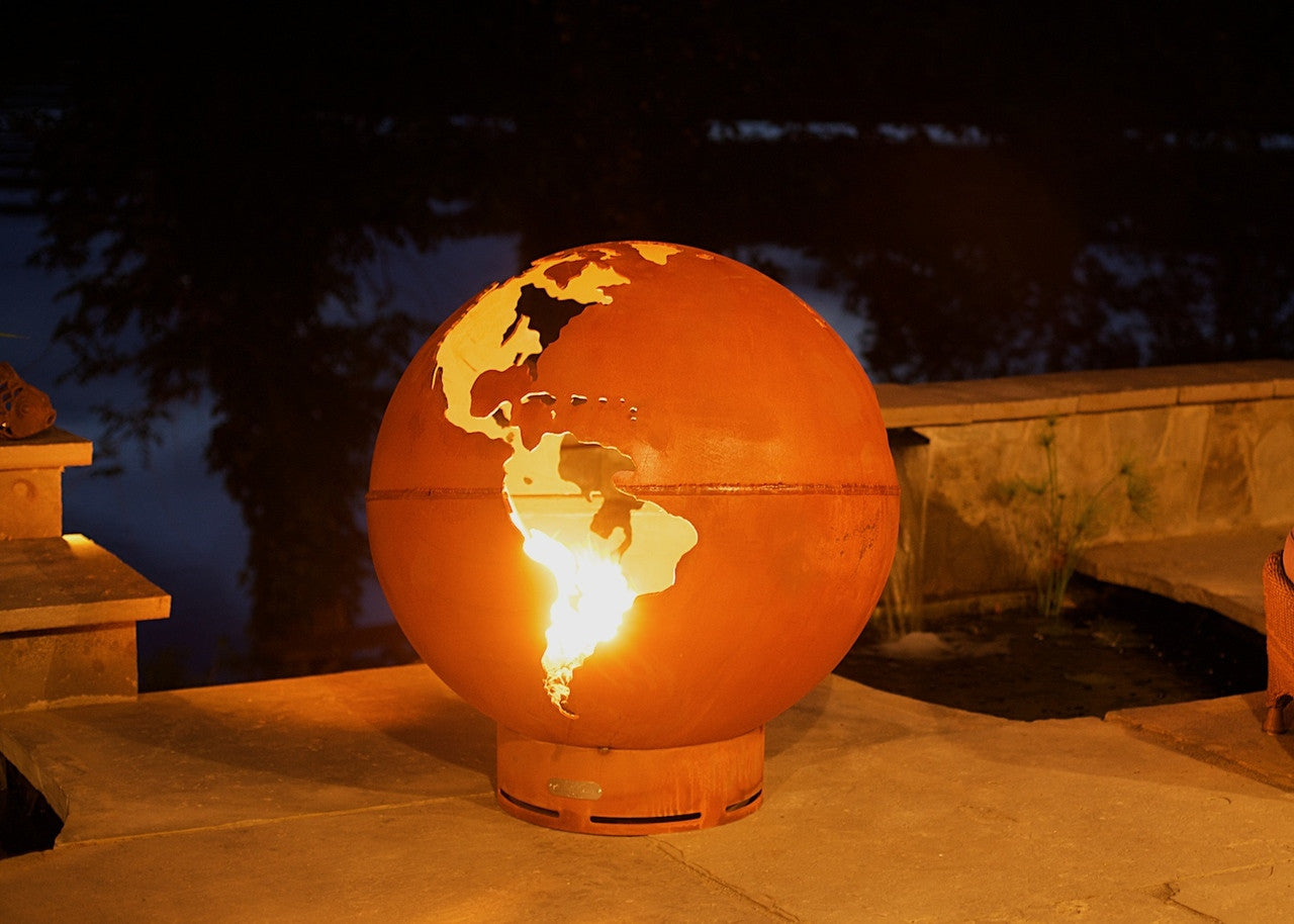 Fire Pit Art Third Rock Gas Fire Pit