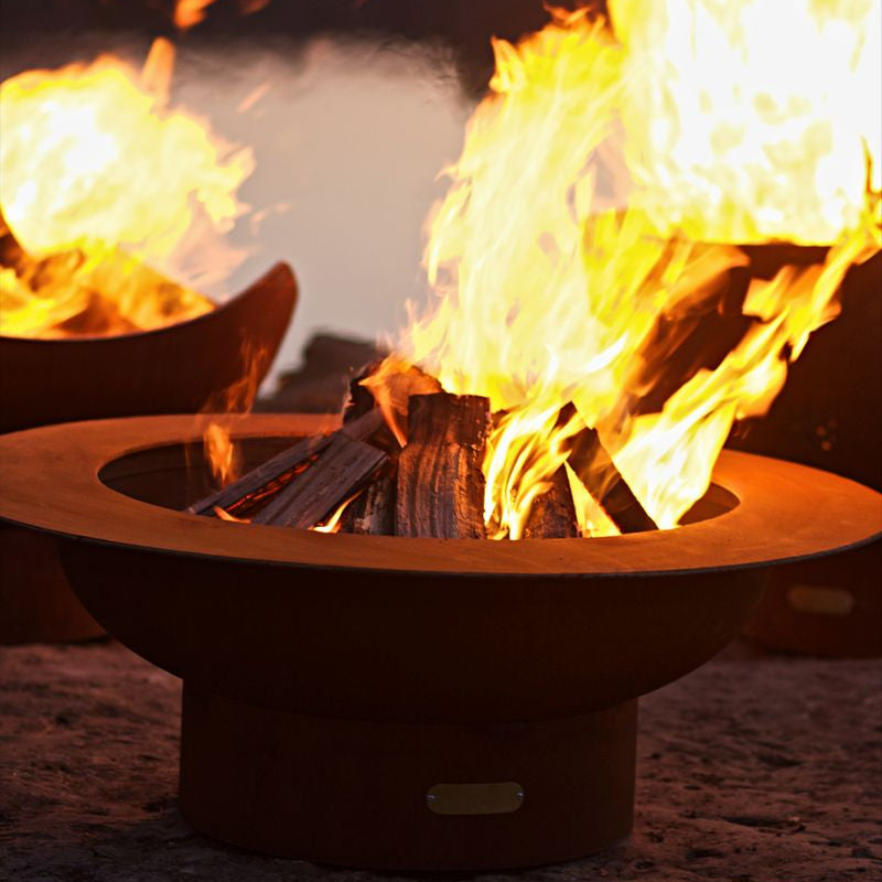Fire Pit Art Saturn Wood Burning Fire Pit