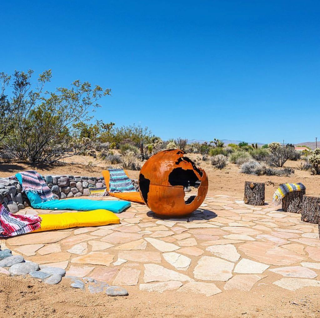 Fire Pit Art Third Rock Gas Fire Pit