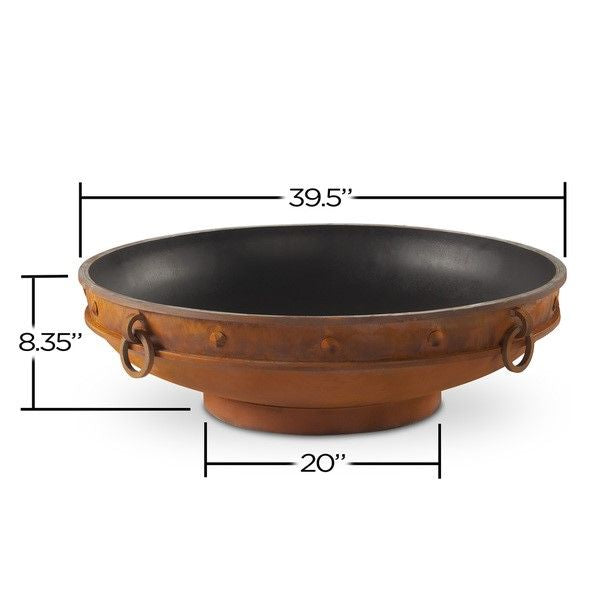 Fire Pit Art Emperor Wood Burning Fire Pit
